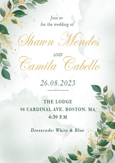 Wedding Invitation