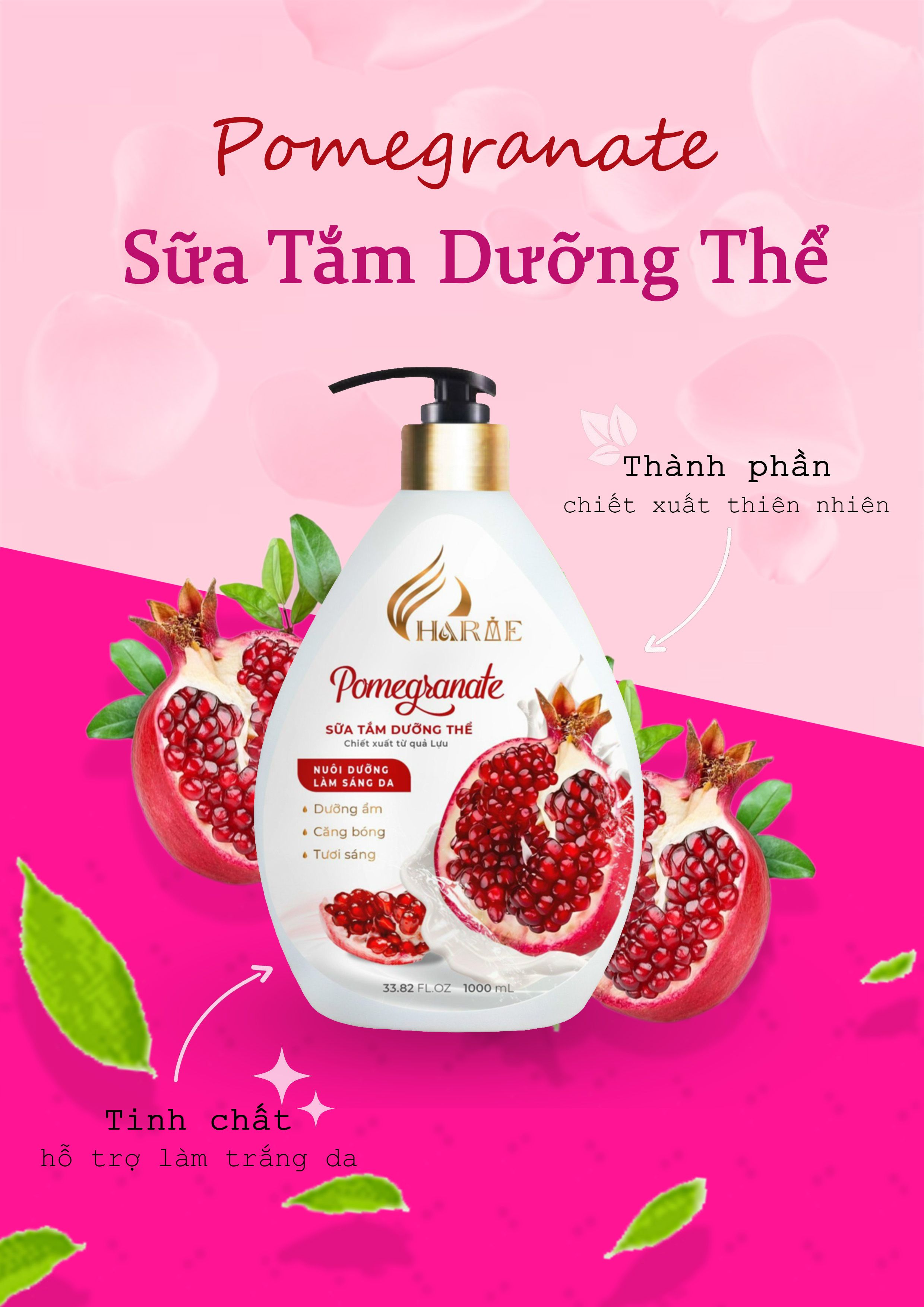 Sữa tắm dưỡng thể Pomegranate