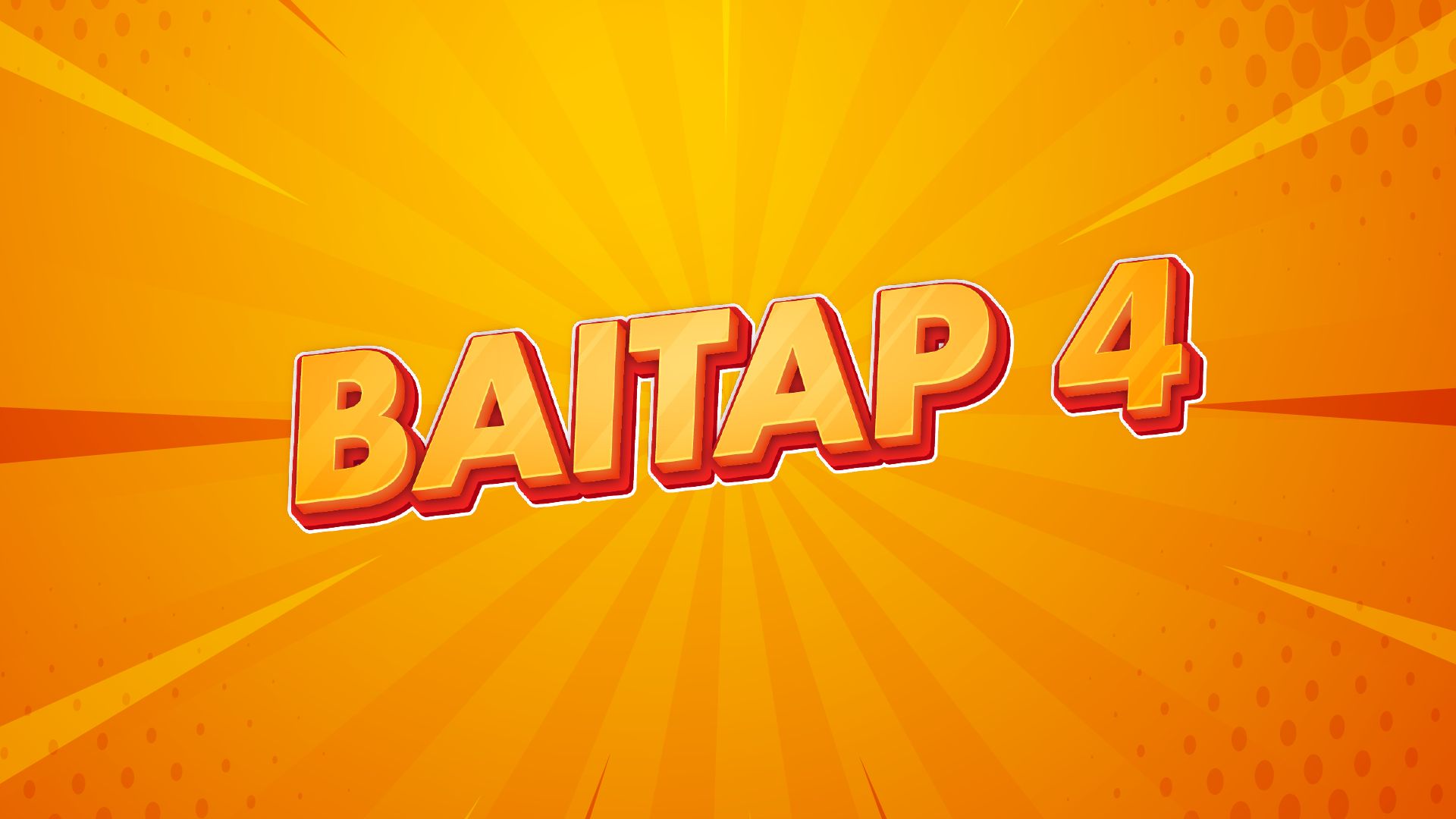 Bài tập giữa kì
