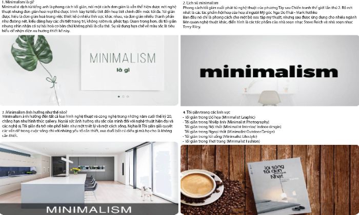 Minimalism