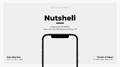 Nutshell - Ứng dụng tóm tắt tin