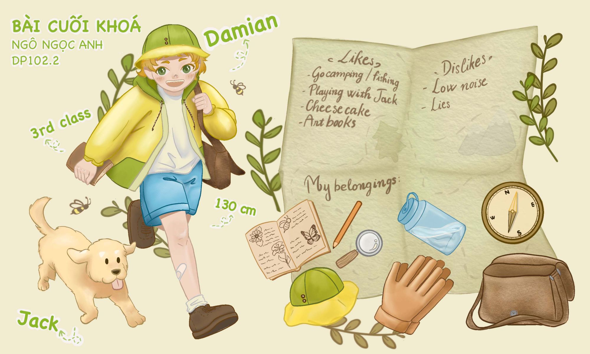 BÀI CUỐI KHÓA - MEET THE CHARACTER