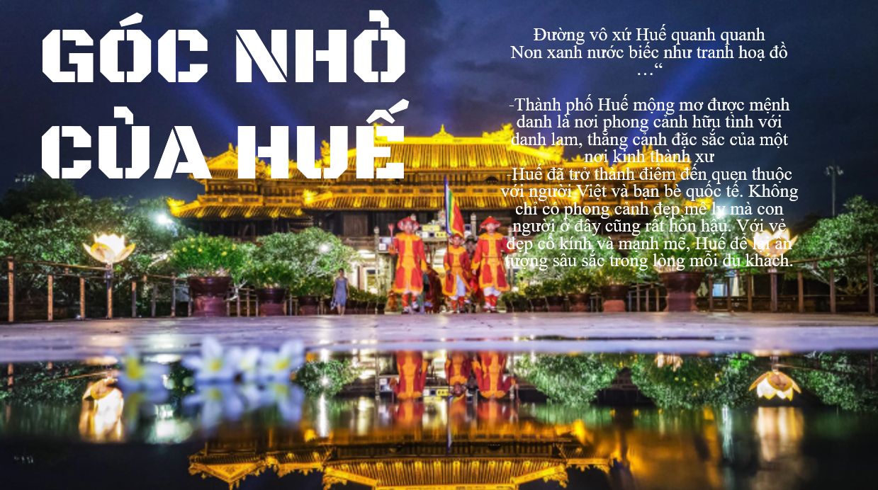 góc nhỏ của huế