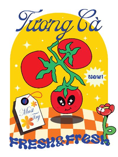 Những trái cà chua siêu fresh