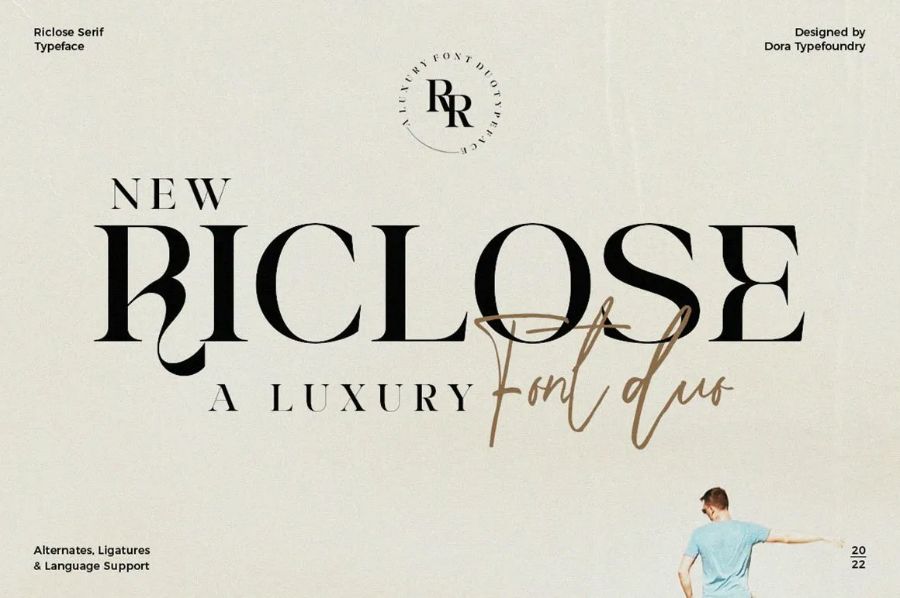 Riclose Font Duo font