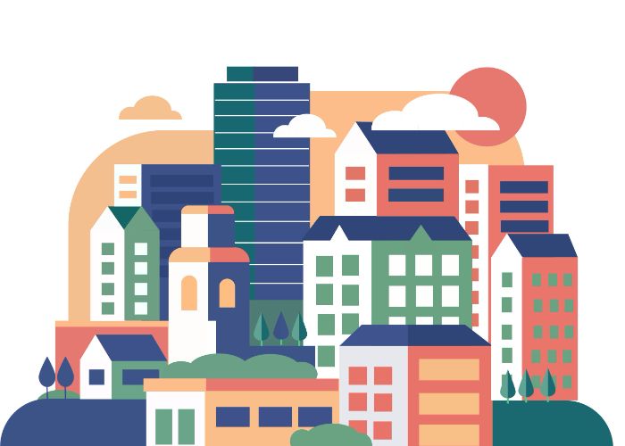 BTVN 1 - flat cityscape