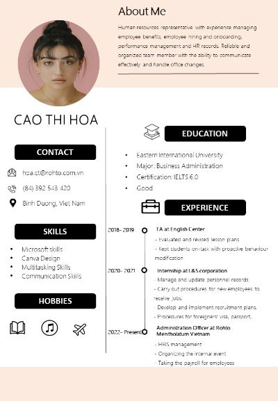 CV Design