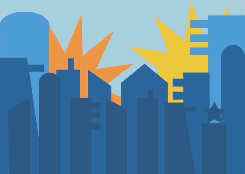 Booming city