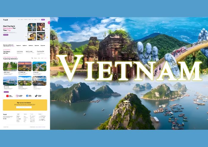 Thiết kế theo sample _Travel Website