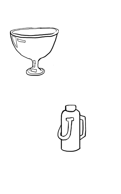 Ly và Bình nước