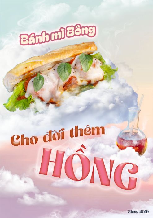 Bánh mì Bông - Cho đời thêm "Hồng"