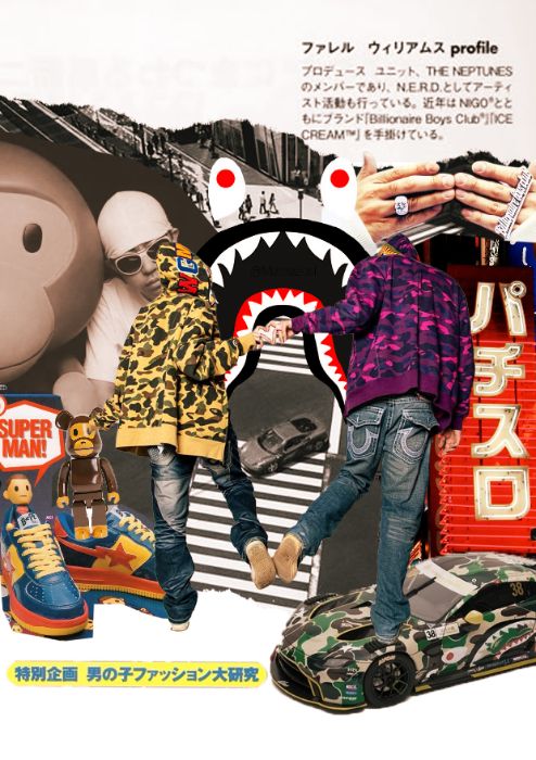BTVN 2: BAPE Collage Art