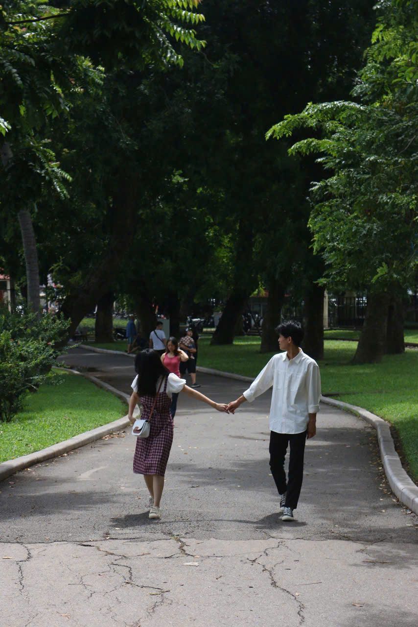 Công viên Thống Nhất 10h sáng ngày 25/8/2024
