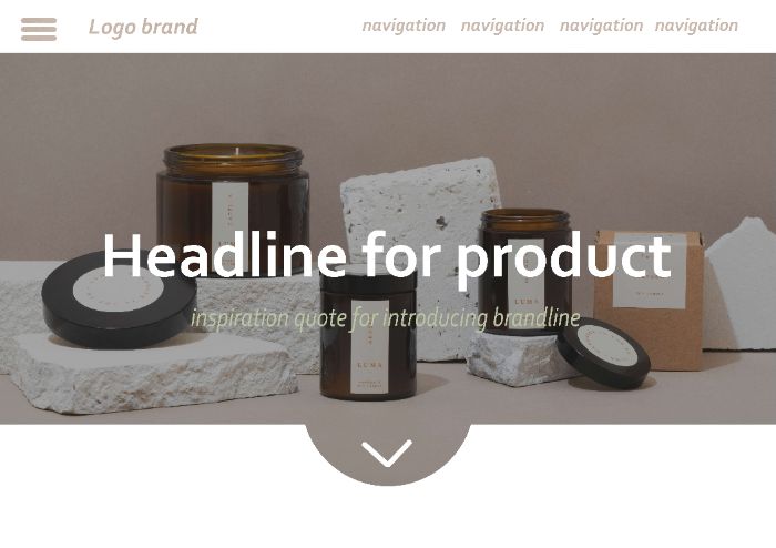 Homepage template
