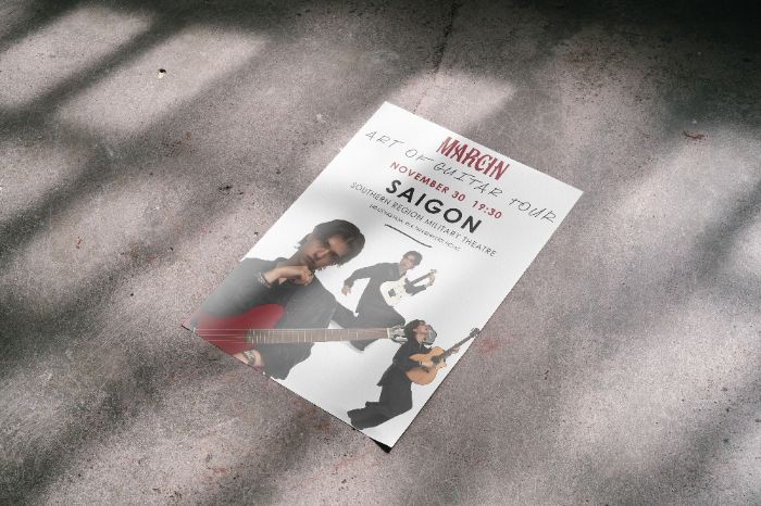 Art of Guitar Tour Mockup