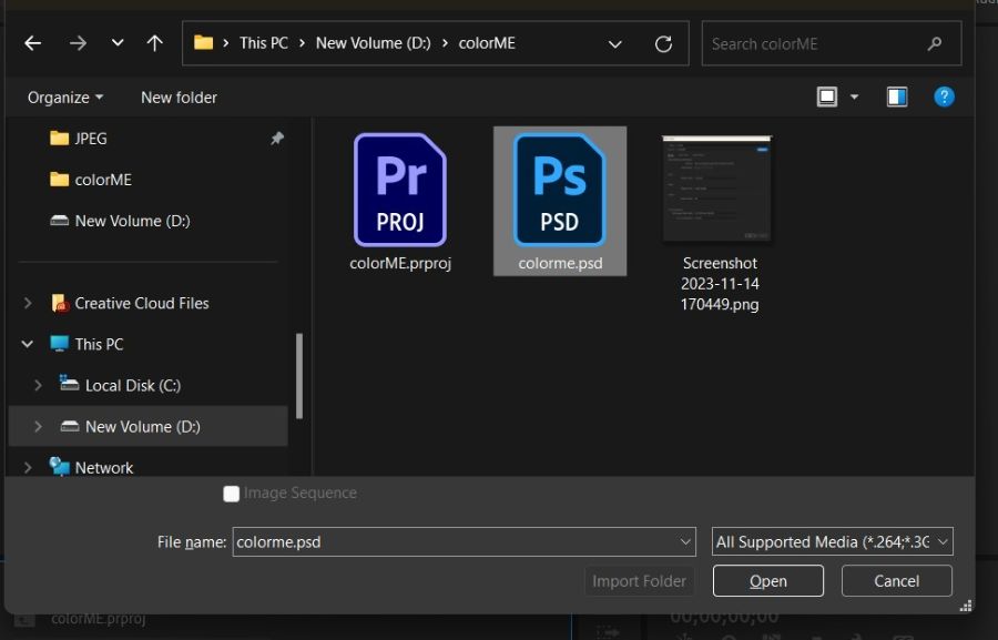 Chuẩn bị sẵn file .psd cùng các footage hiệu ứng đi kèm