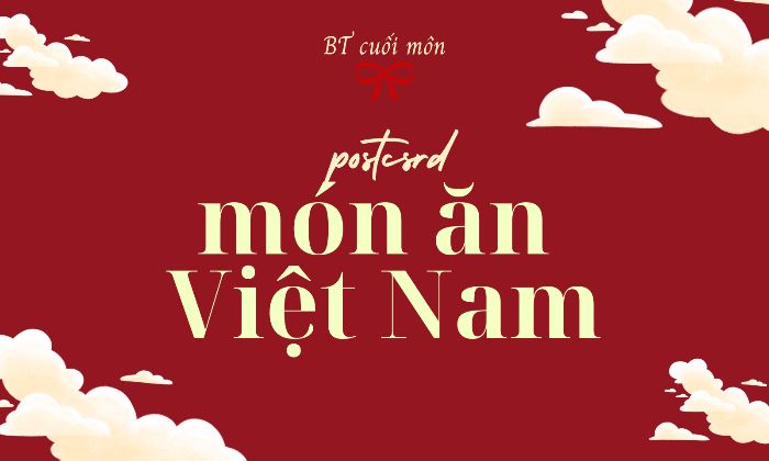 bài tập cuối môn