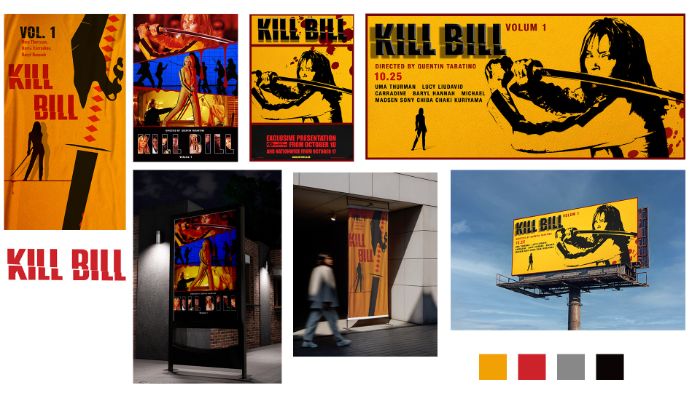 BỘ ẤN PHẨM RA MẮT PHIM KILL BILL