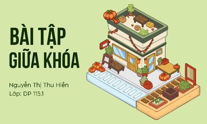 Bài tập giữa kì