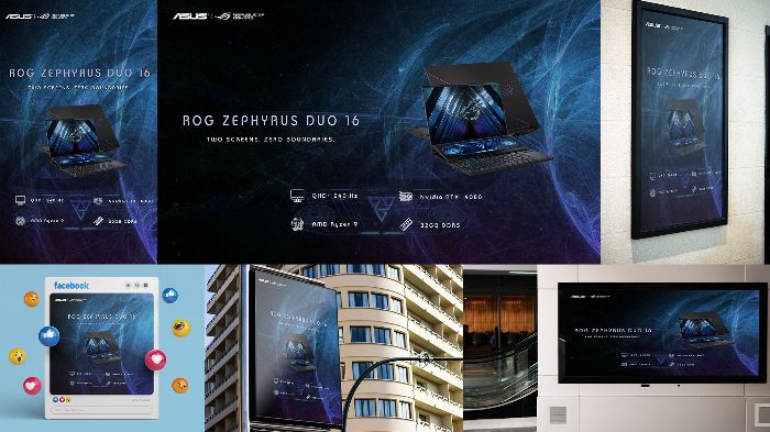 Laptop Asus Rog Zephyrus Duo 16 Poster