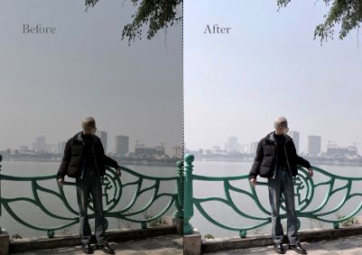 Trước và sau khi chỉnh ảnh (BTVN4)