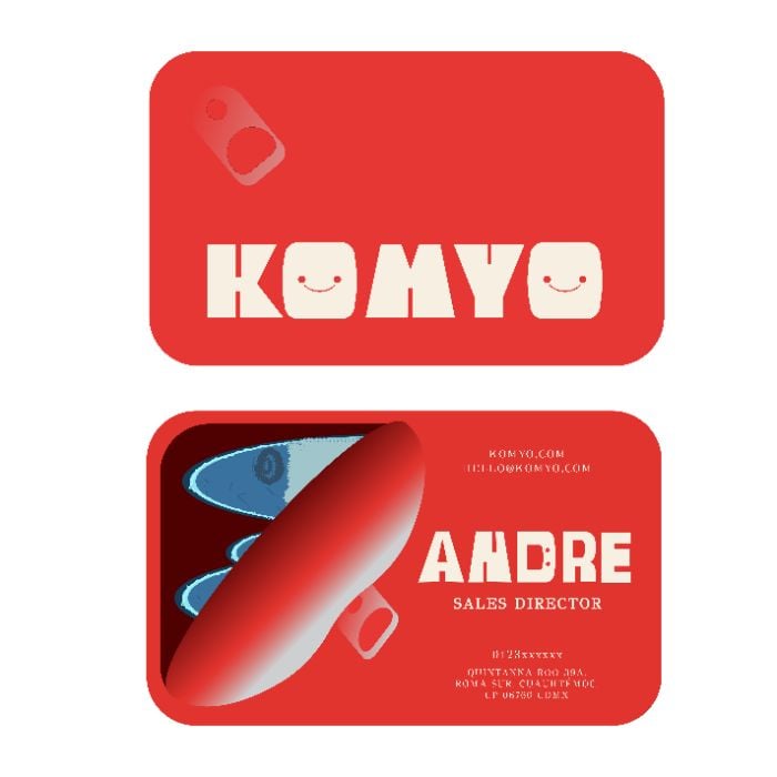 name card KOMYO