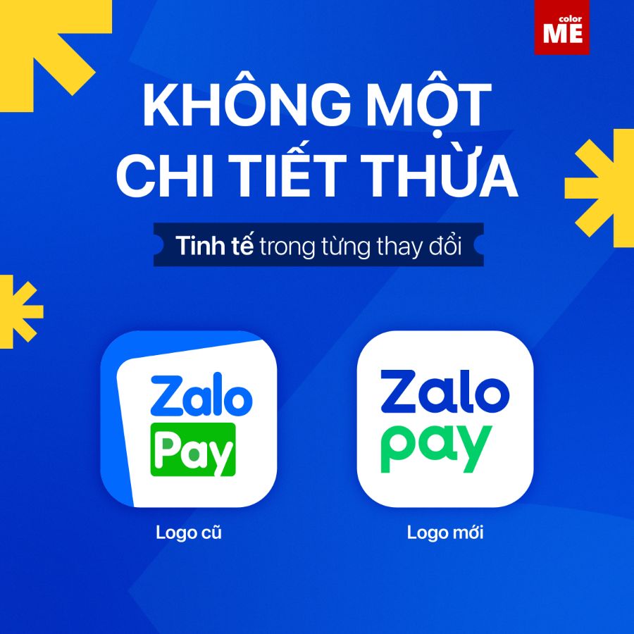 Bộ nhận diện thương hiệu mới toanh của Zalopay không có lấy một chi tiết thừa