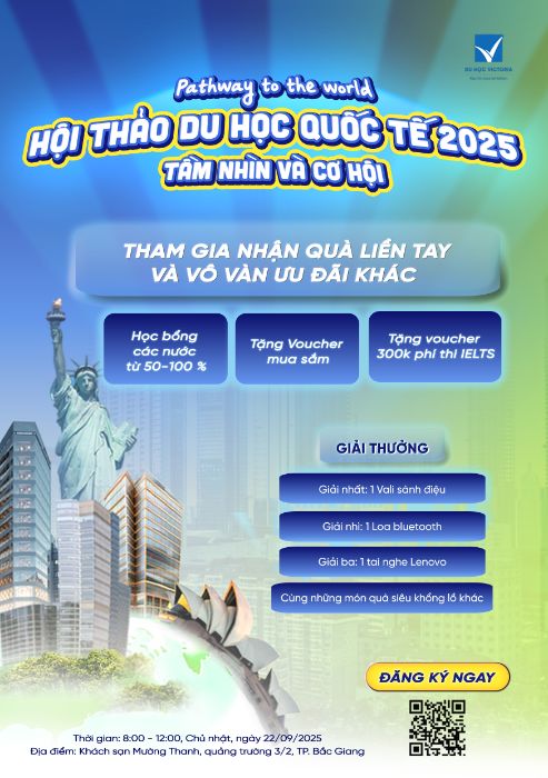 FLYER - HỘI THẢO DU HỌC QUỐC TẾ