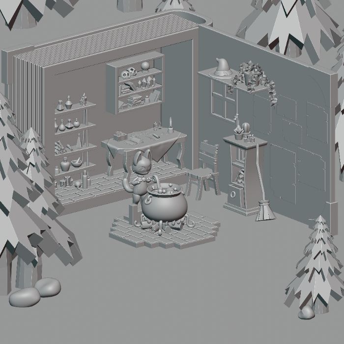 BTGK: Isometric scene