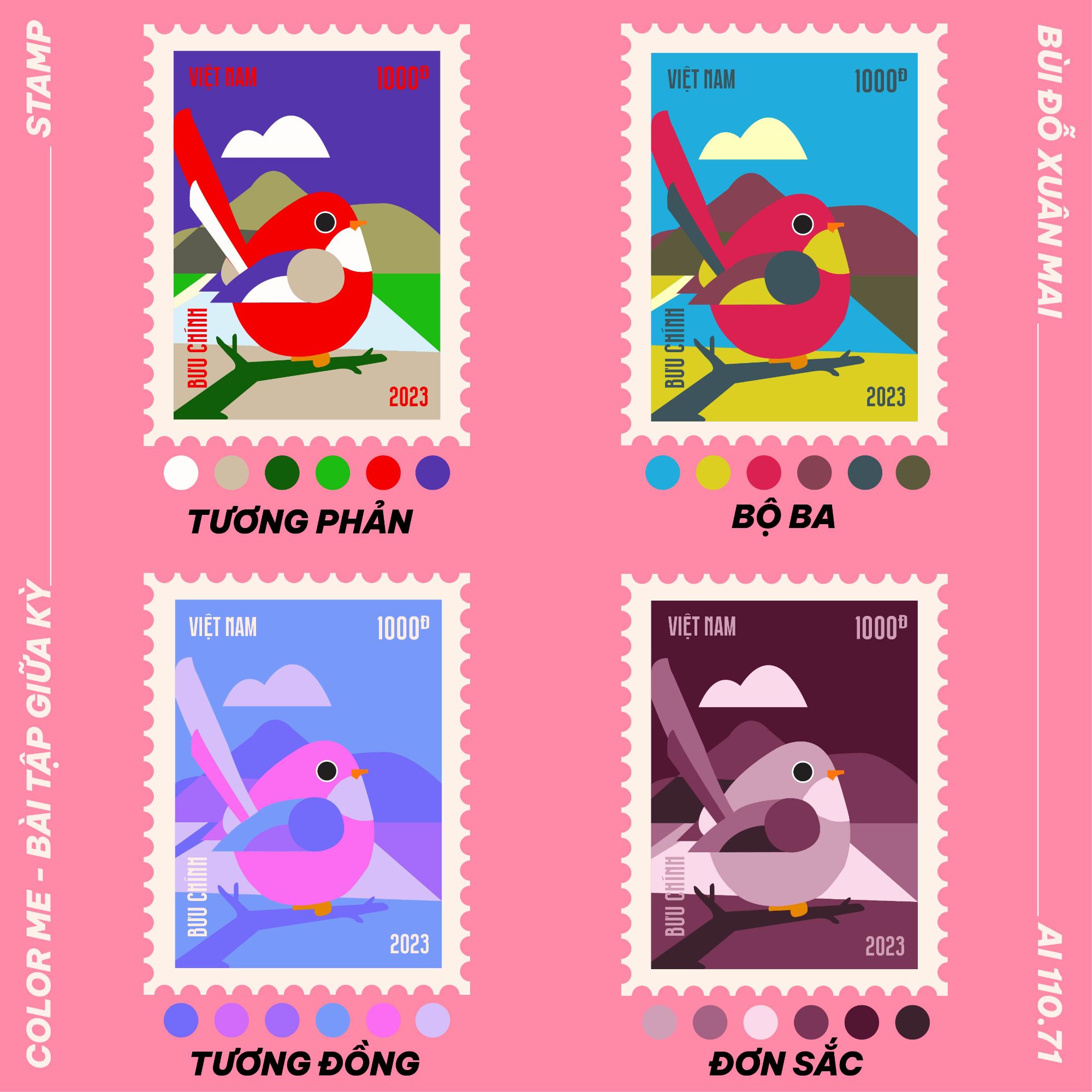 (Ai) Vẽ tem thư
