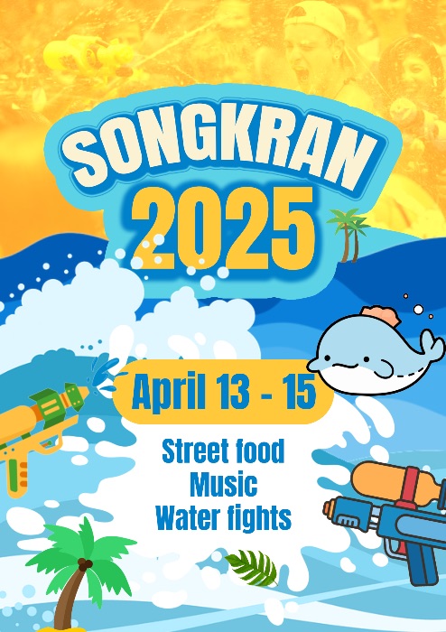 Poster Songkran festival
