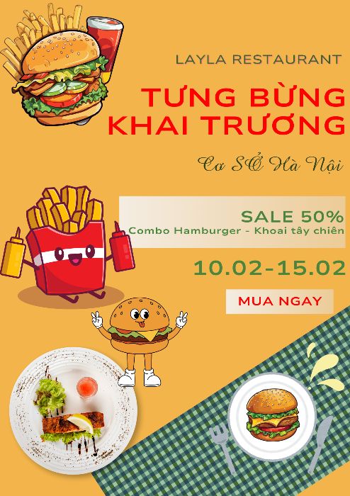 POSTER KHAI TRƯƠNG