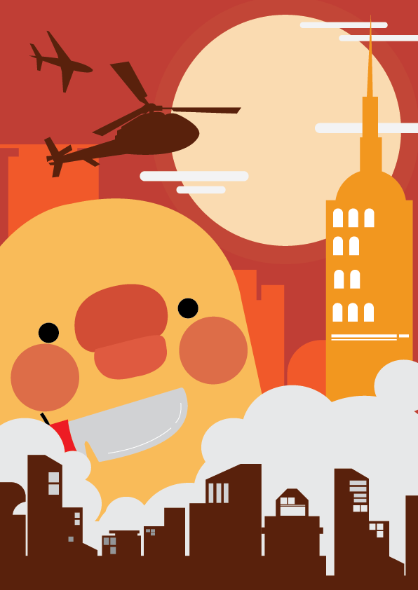 City attacked by Momo