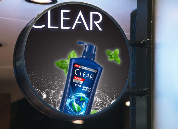 Biển quảng cáo CLEARMEN