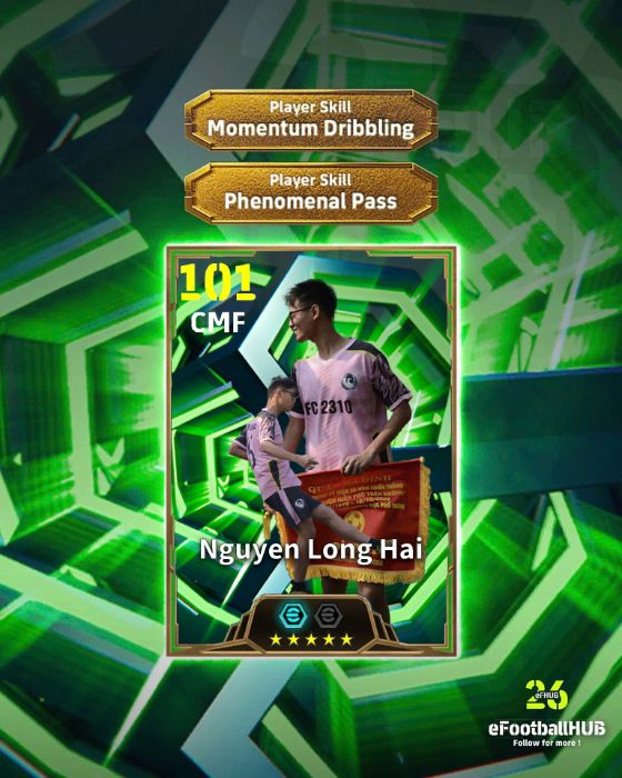 NGUYỄN LONG HẢI EPIC - SPECIAL SKILLS PHENOMENAL PASS + MOMENTUM DRIBBLING