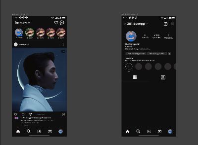 Redesign Instagram - Nguyễn Đình Dương
