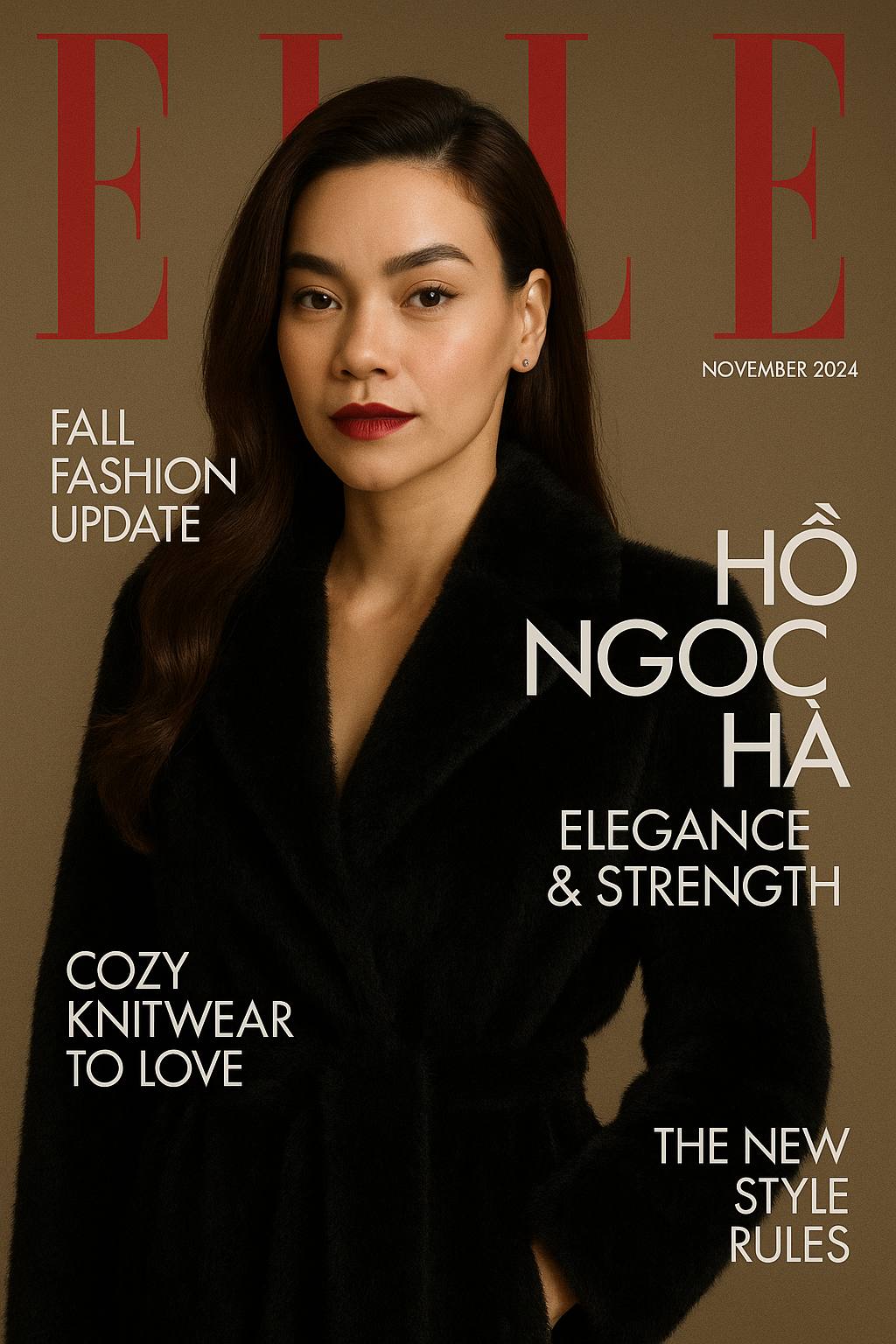 POSTER ELLE HỒ NGỌC HÀ
