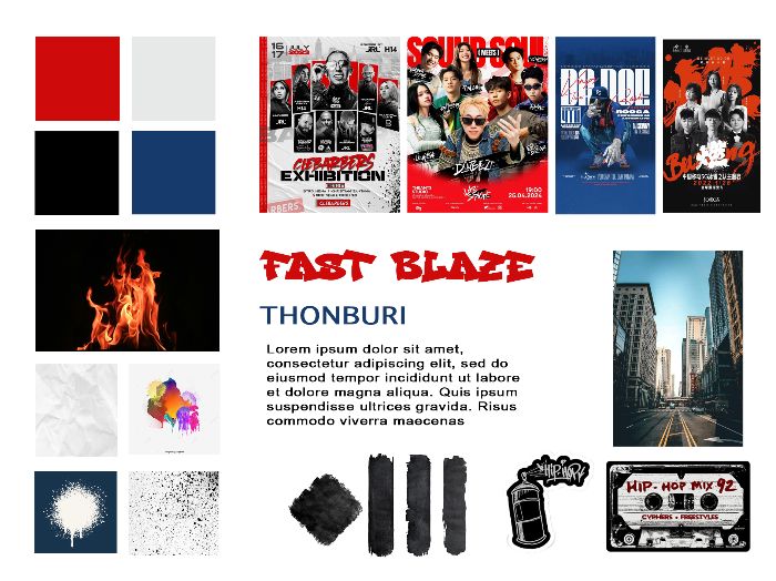 Moodboard cho poster