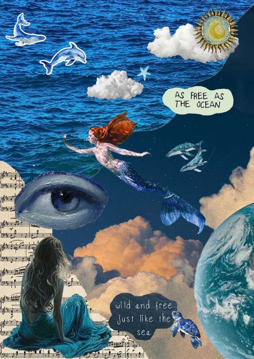 Tường Vy - Collage Art
