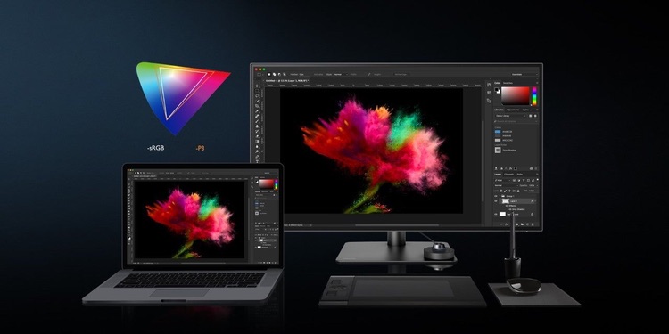 các phần mềm quản lý màu sắc như Adobe Color Management System (CMS) đảm bảo màu sắc đồng nhất trên các thiết bị và in ấn