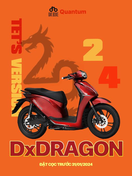 Ra mắt phiên bản Tết DatBike DxDragon 2024