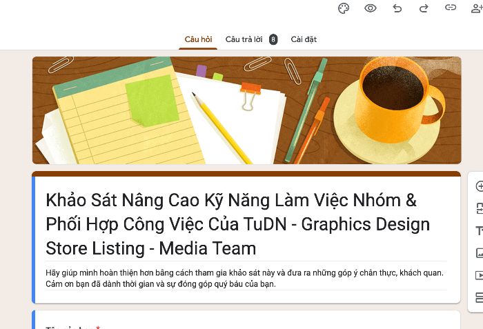 Khảo sát cá nhân
