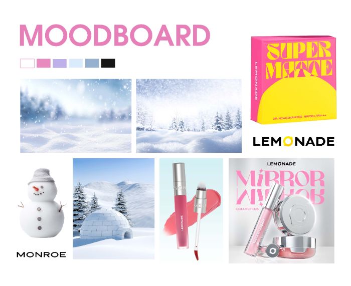 MOODBOARD - POSTER LEMONADE - CHRISTMAS COLLECTION