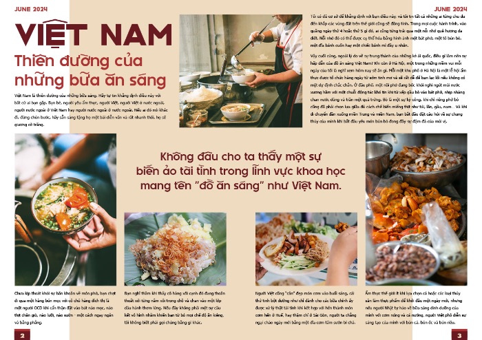 Thiên đường của những bữa ăn sáng