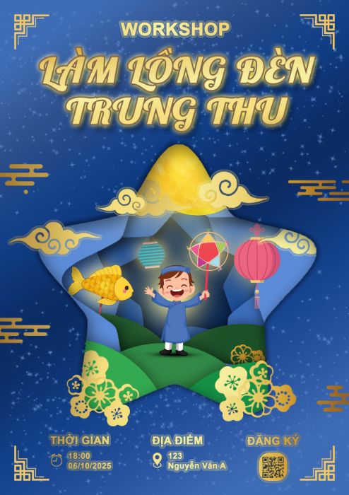 WORKSHOP: LÀM LỒNG ĐÈN TRUNG THU