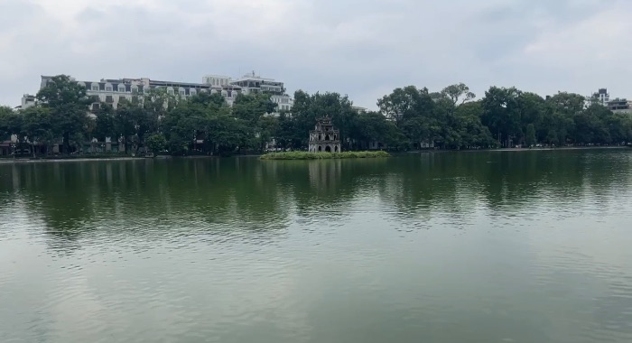 A Glimpse of Hoan Kiem Lake