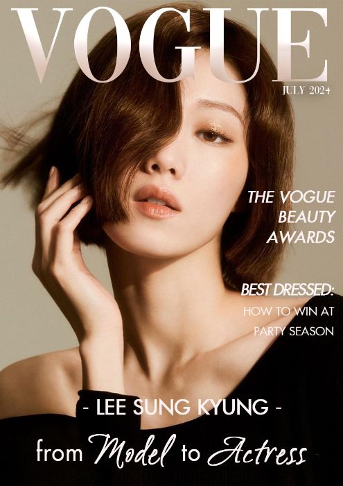 Magazine cover: Lee Sung Kyung