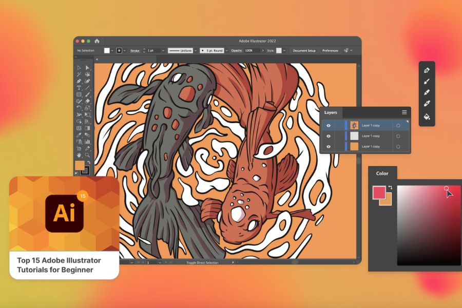 Adobe Illustrator - Công cụ tạo visual và ấn phẩm thương hiệu