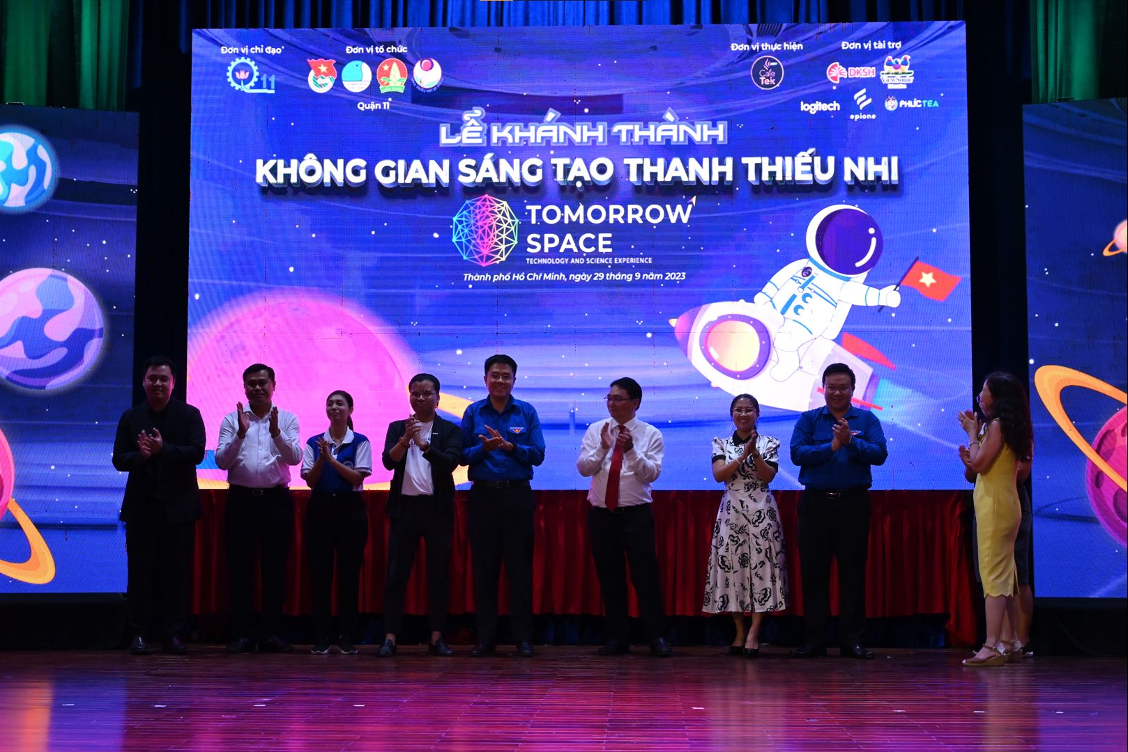 Visual animation director - Tomorrow Space Opening Ceremony - 2023