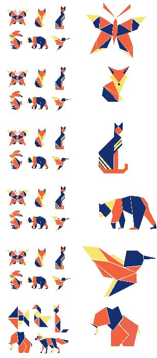 geomatric animal